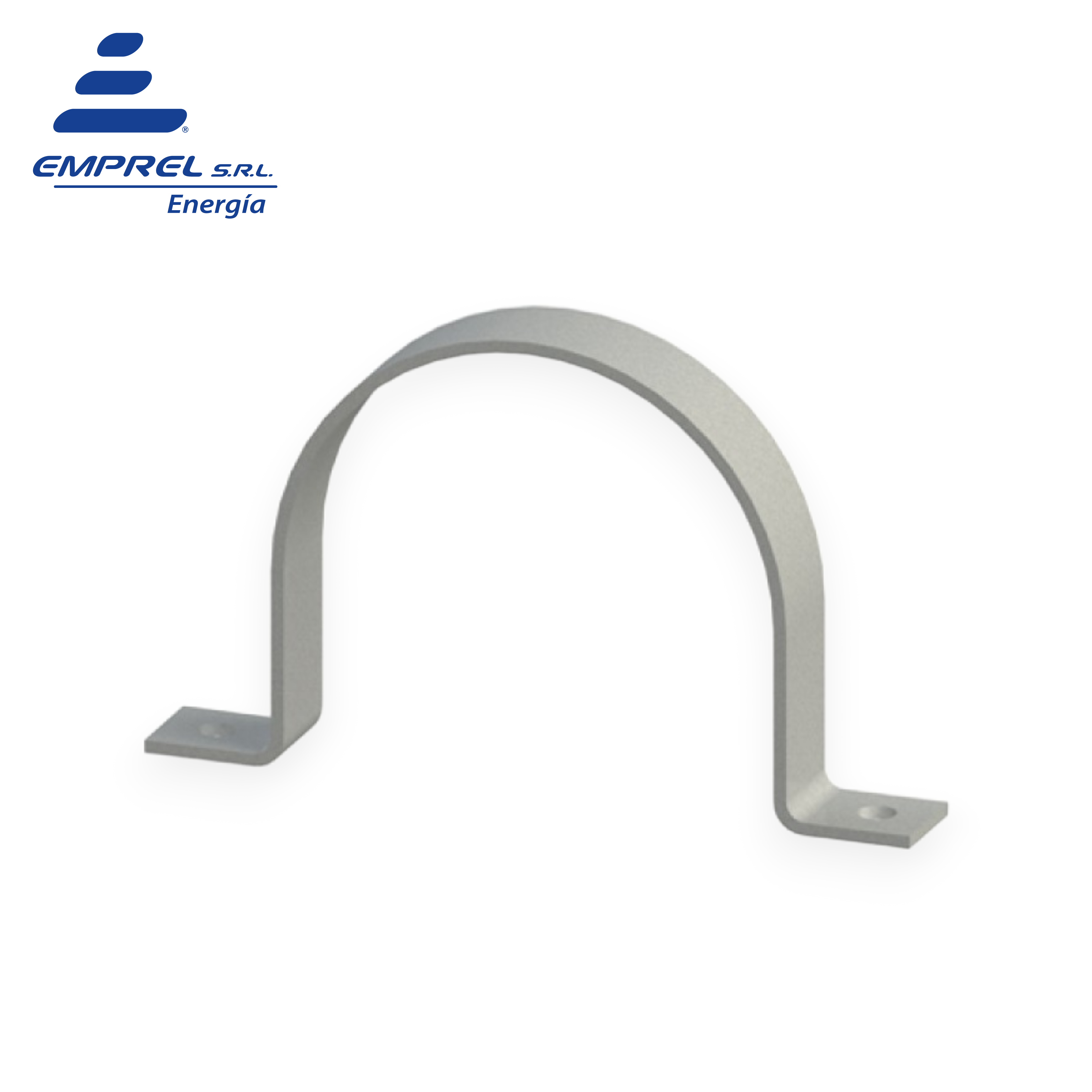 Abrazadera medio anillo