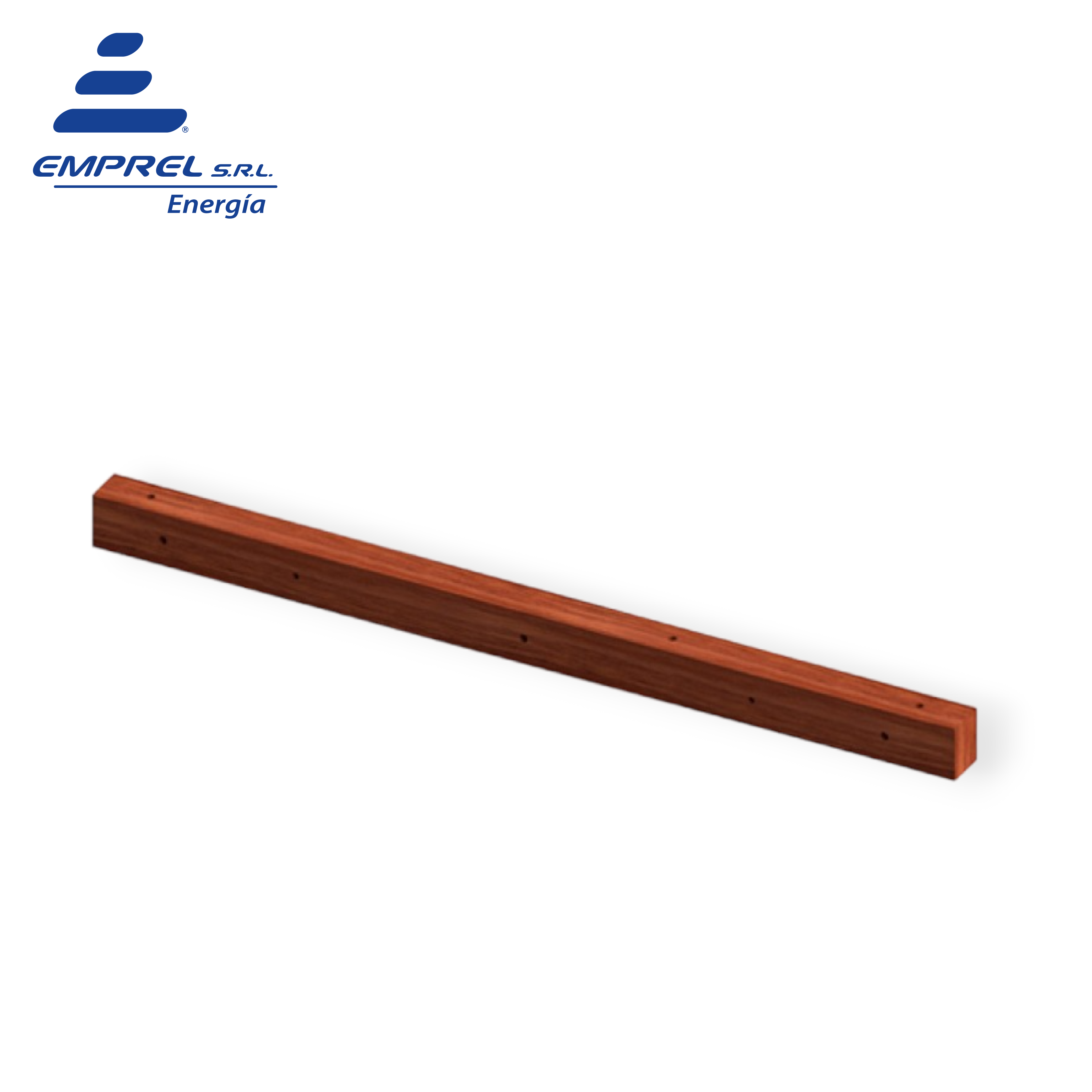 Cruceta de madera central