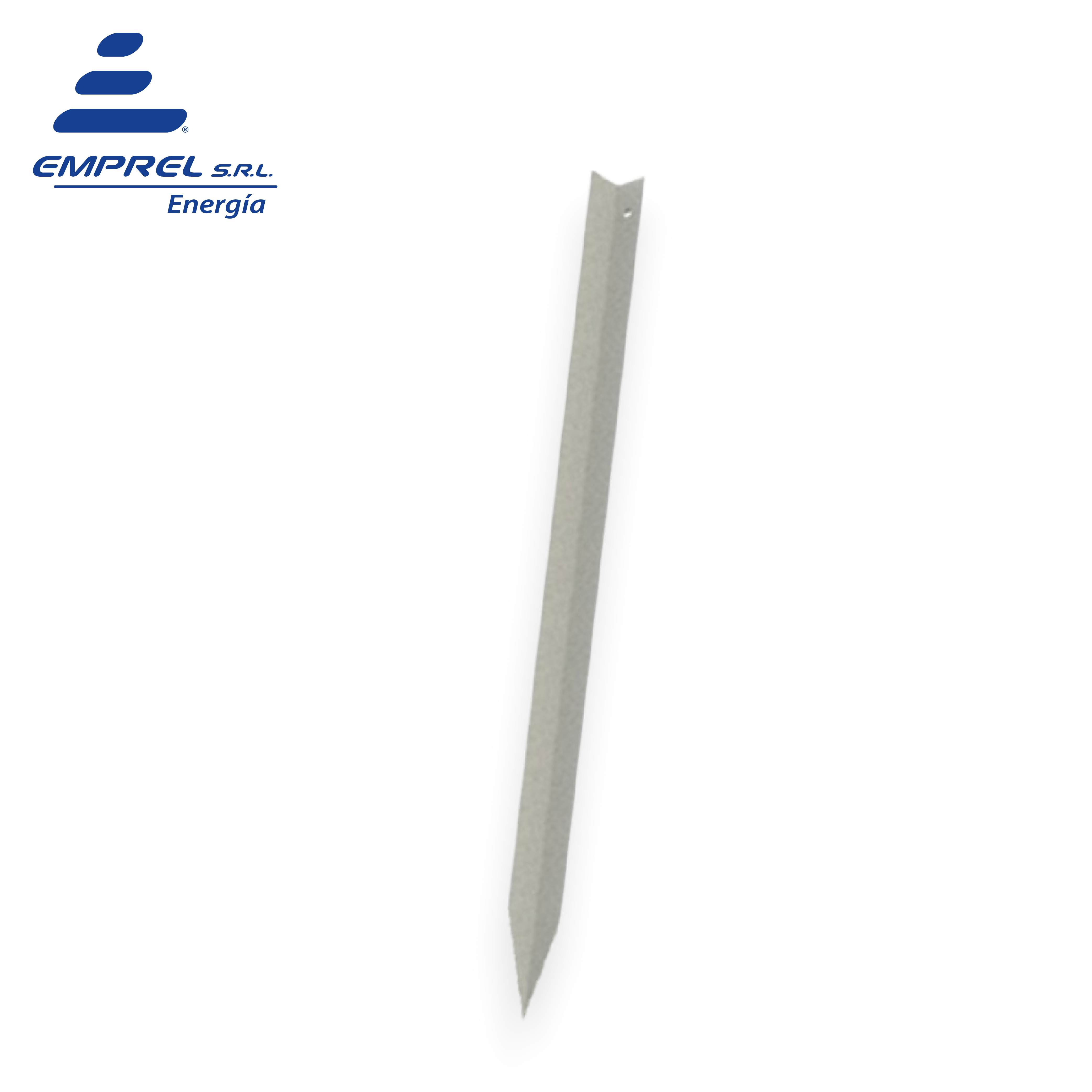 Jabalina de acero galvanizado