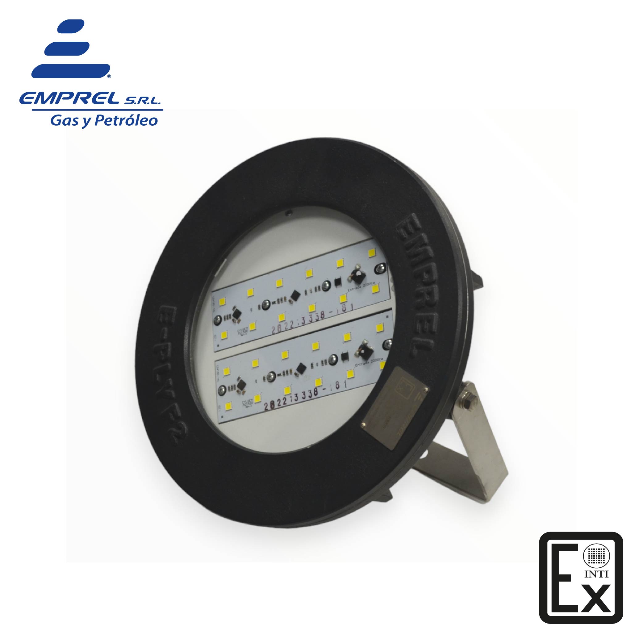 Proyector LED circular antideflagrante