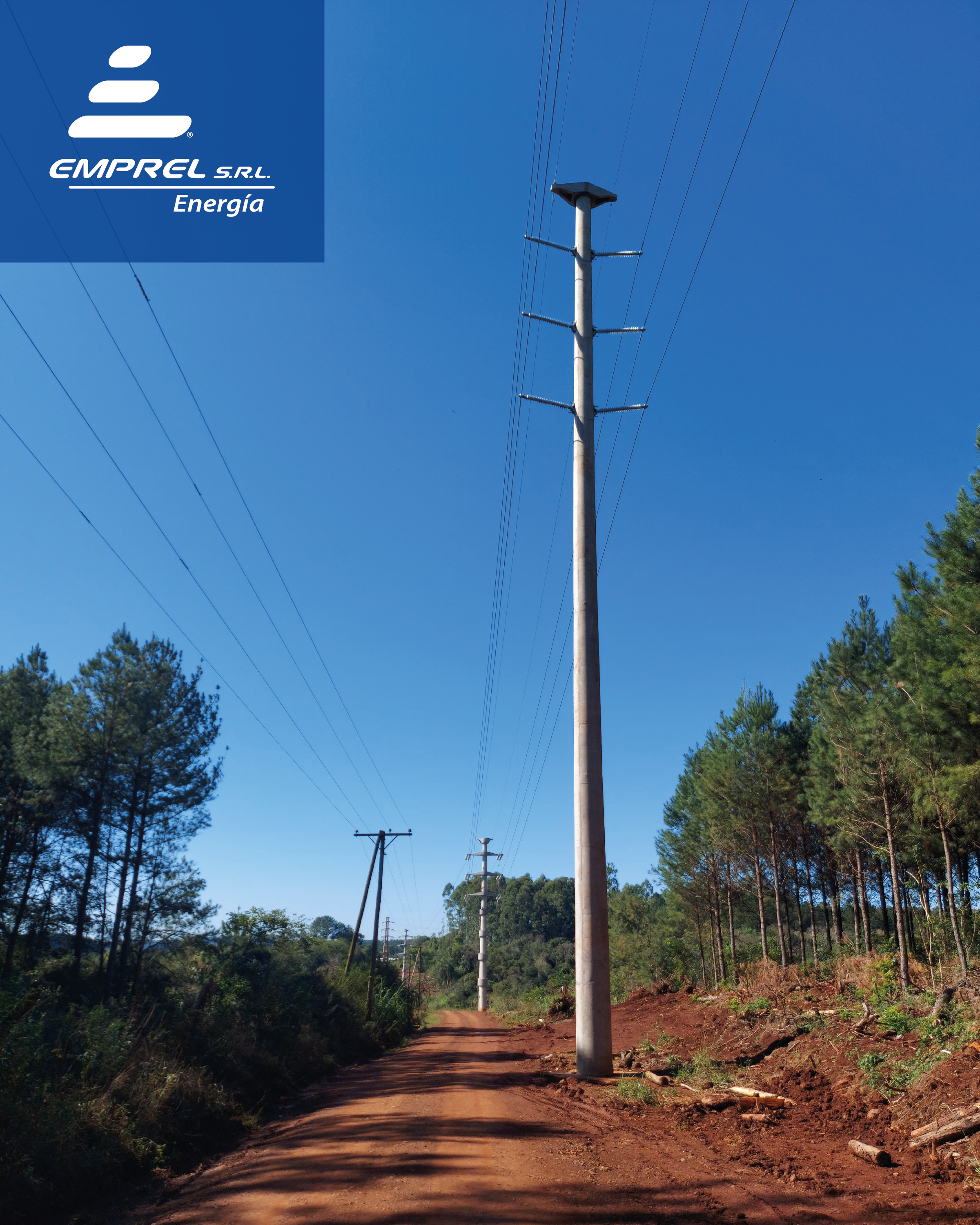 LAMT 132KV (Aisladores line post)