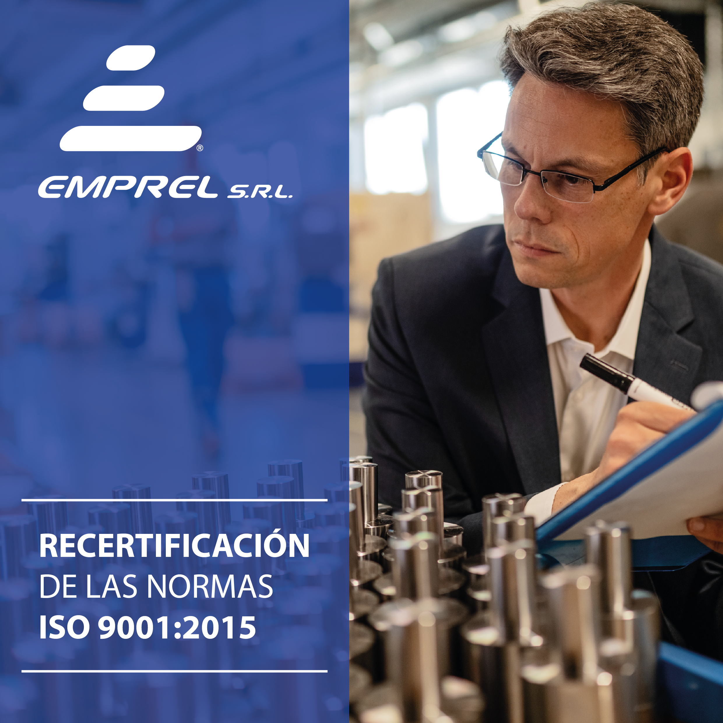 Recertificación de las Normas ISO 9001:2015